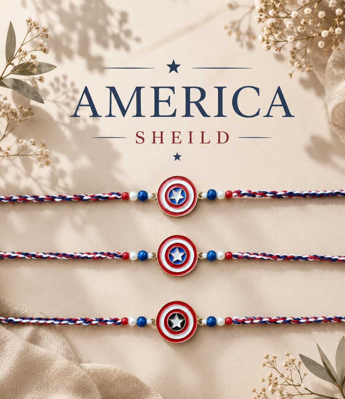 Captain America Rakhi